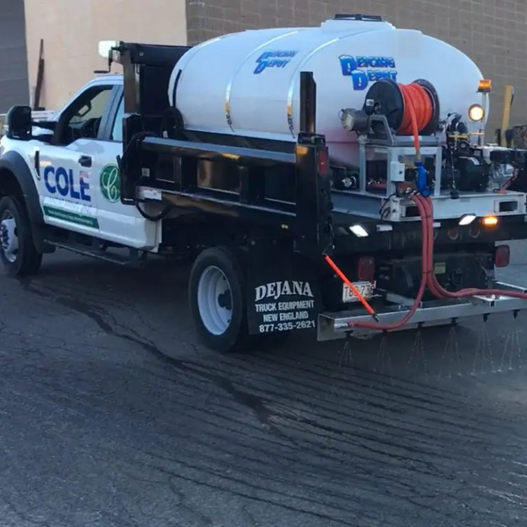 Snow management - testing Brine Truck