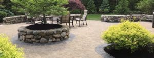 Property Maintenance - hardscapes with greenery